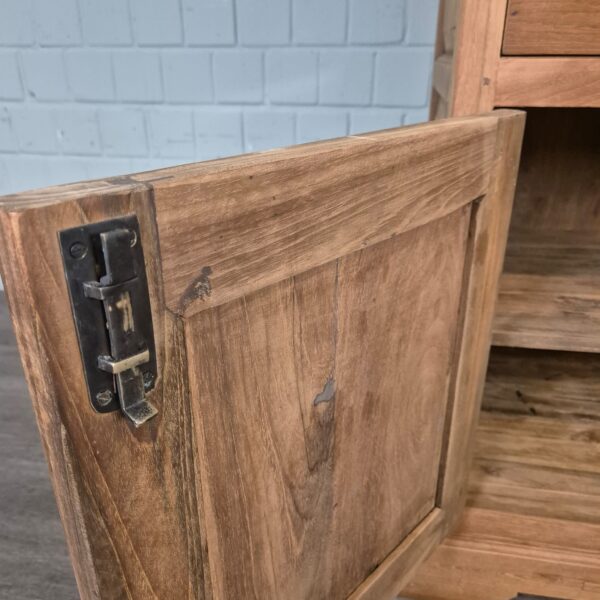Vitrine Boekenkast Teak 1,00 m - Afbeelding 20