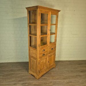 Vitrine Boekenkast Teak 1,00 m