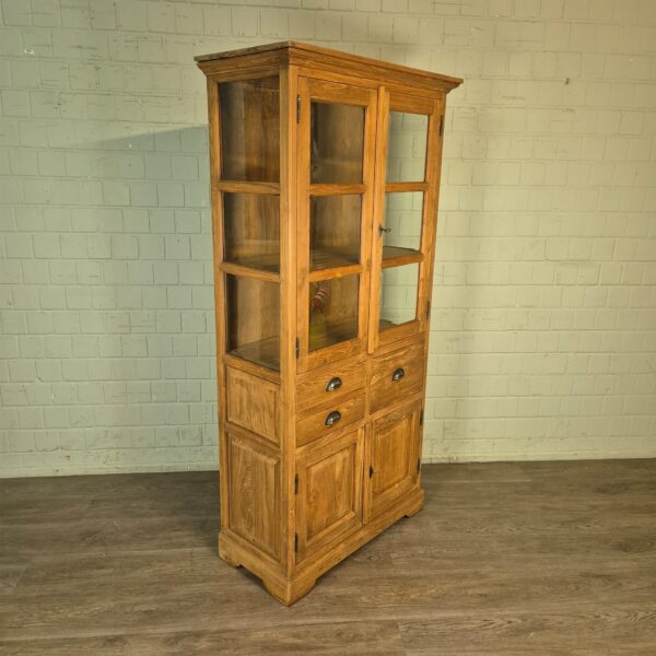 Vitrine Boekenkast Teak 1,00 m