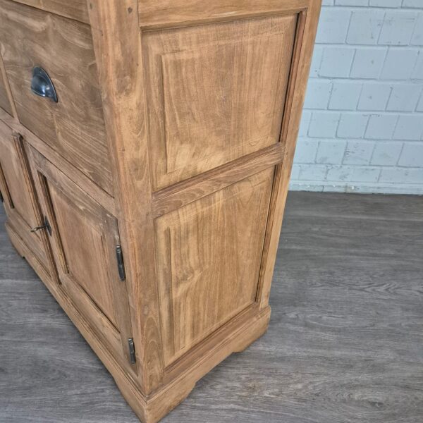 Vitrine Boekenkast Teak 1,00 m - Afbeelding 8
