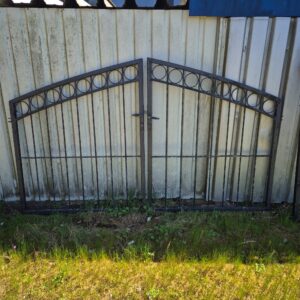 Poort Tuinpoort Verzinkt 2,55 m