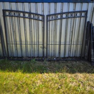 Poort Tuinpoort Verzinkt 2,55 m