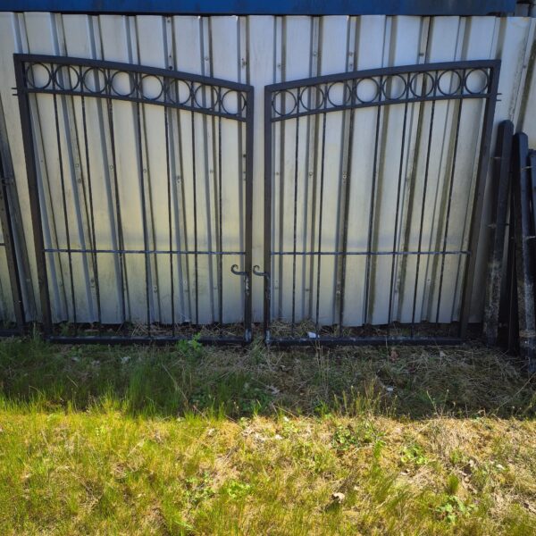 Poort Tuinpoort Verzinkt 2,55 m