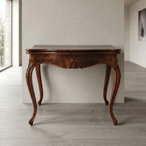 Klaptafel Speeltafel Biedermeier 1850 Mahonie