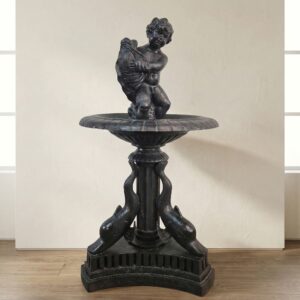 Fontein Waterspuwer Gietijzer Engel Ø 0,60 m