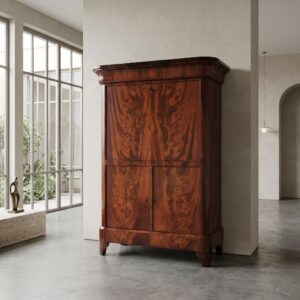 Secretaire Biedermeier 1840 Mahonie