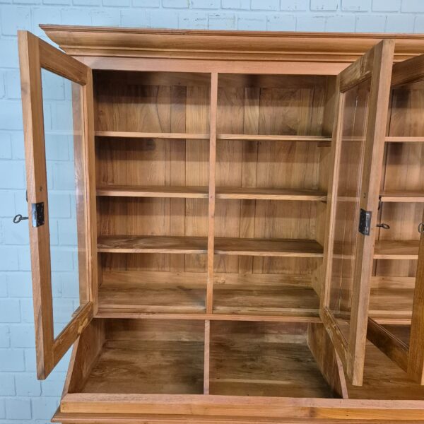 Winkelkast Kruidenierskast Teak 2,15 m - Afbeelding 9