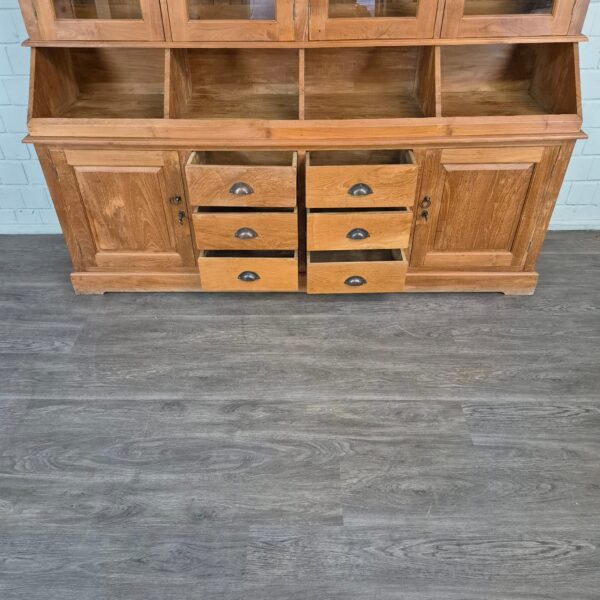 Winkelkast Kruidenierskast Teak 2,15 m - Afbeelding 16