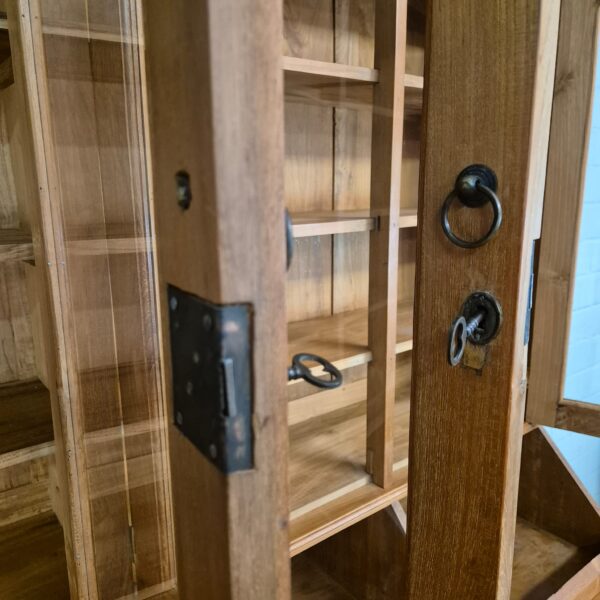 Winkelkast Kruidenierskast Teak 2,15 m - Afbeelding 11