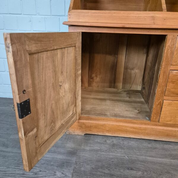 Winkelkast Kruidenierskast Teak 2,15 m - Afbeelding 17