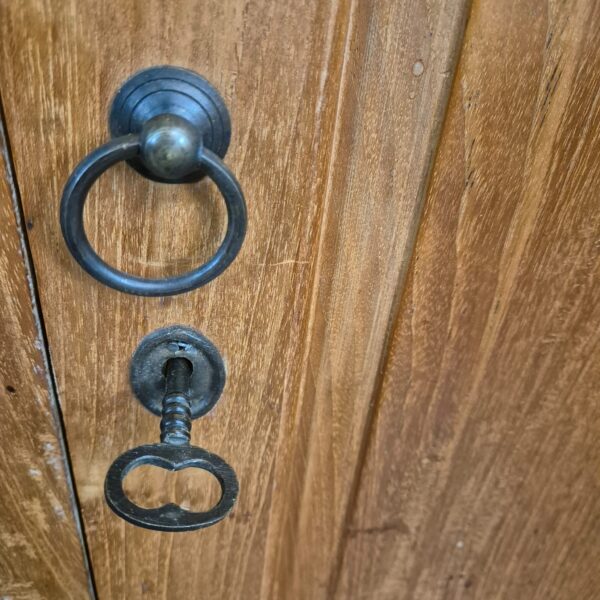 Winkelkast Kruidenierskast Teak 2,15 m - Afbeelding 6