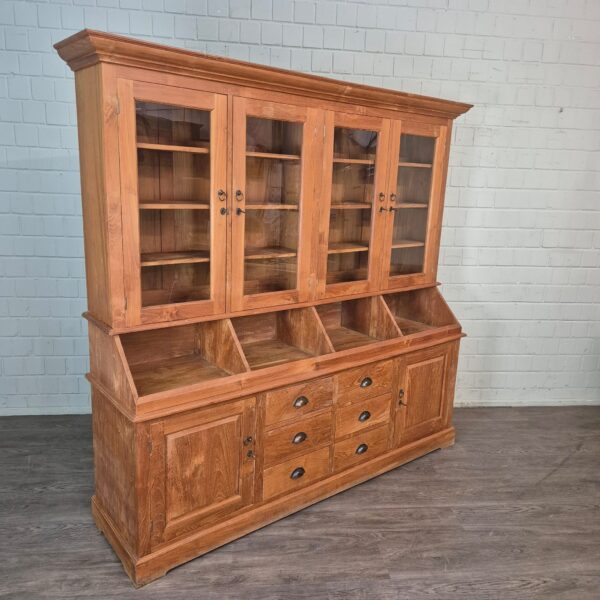 Winkelkast Kruidenierskast Teak 2,15 m