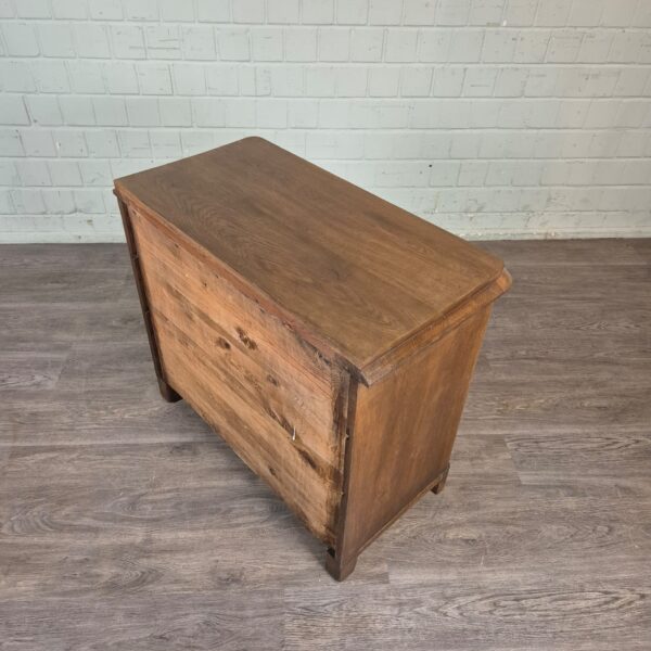 Commode Biedermeier 1850 Eiken - Afbeelding 8
