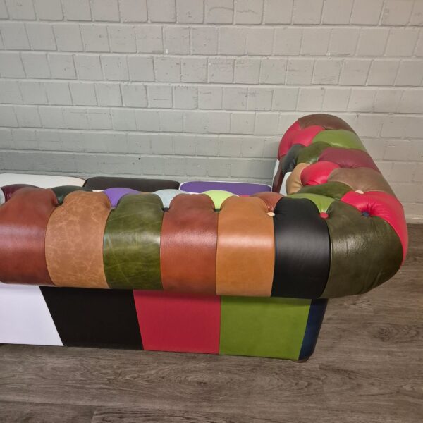 Chesterfield Bank Leder Model Carnaval 2,90 m - Afbeelding 11
