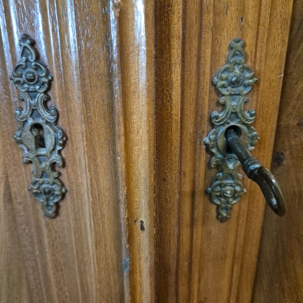 Kast Kledingkast Louis Philippe 1860 Mahonie - Afbeelding 10
