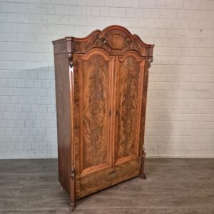 Kast Kledingkast Louis Philippe 1860 Mahonie