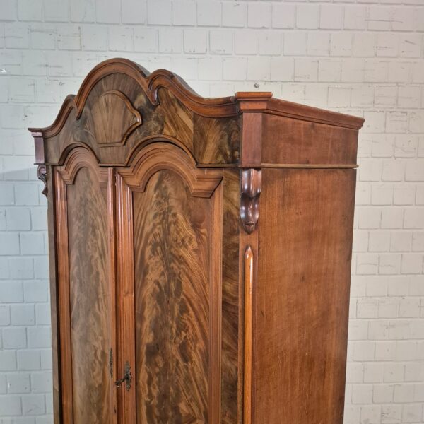 Kast Kledingkast Louis Philippe 1860 Mahonie - Afbeelding 6