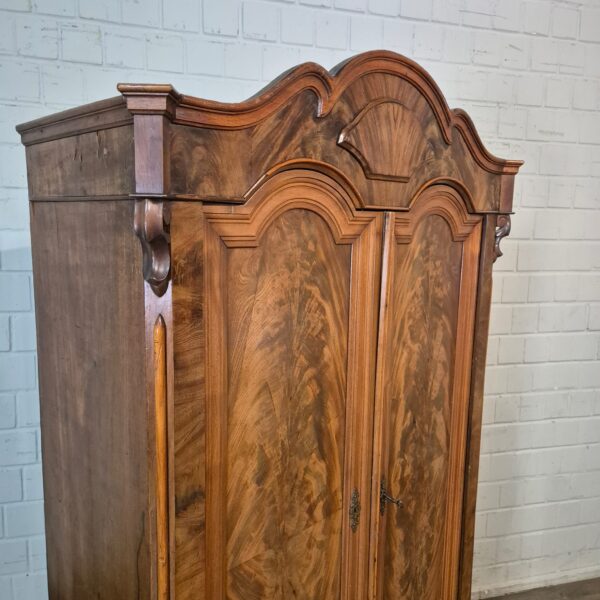 Kast Kledingkast Louis Philippe 1860 Mahonie - Afbeelding 8