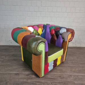 Chesterfield Fauteuil Leder Model Carnaval