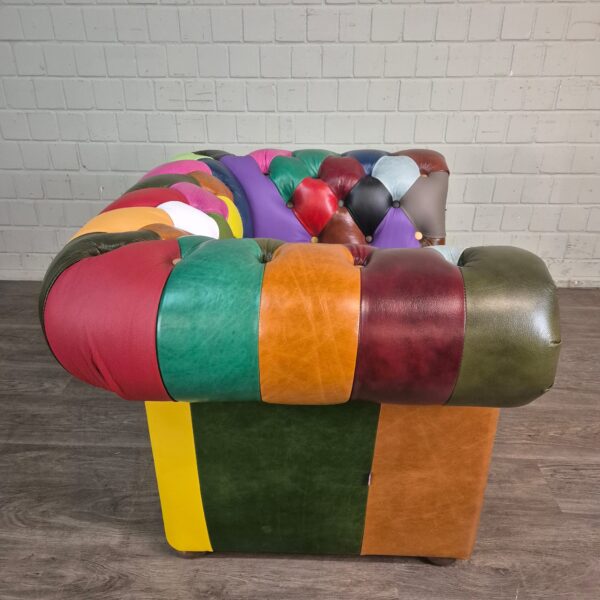Chesterfield Fauteuil Leder Model Carnaval - Afbeelding 5