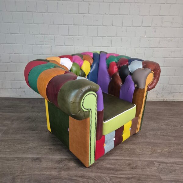 Chesterfield Bankstel Model Carnaval 3-2-1 Leder - Afbeelding 13