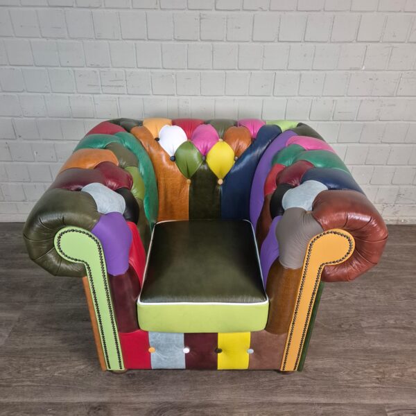 Chesterfield Bankstel Model Carnaval 3-2-1 Leder - Afbeelding 12