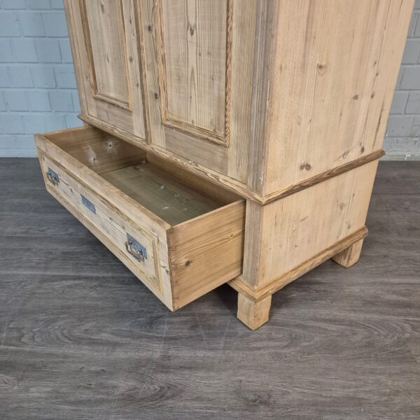 Kast Kledingkast Jugendstil 1900 Grenen - Afbeelding 12