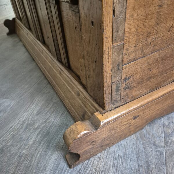 Dekenkist Kist Barok 1780 Eiken - Afbeelding 7