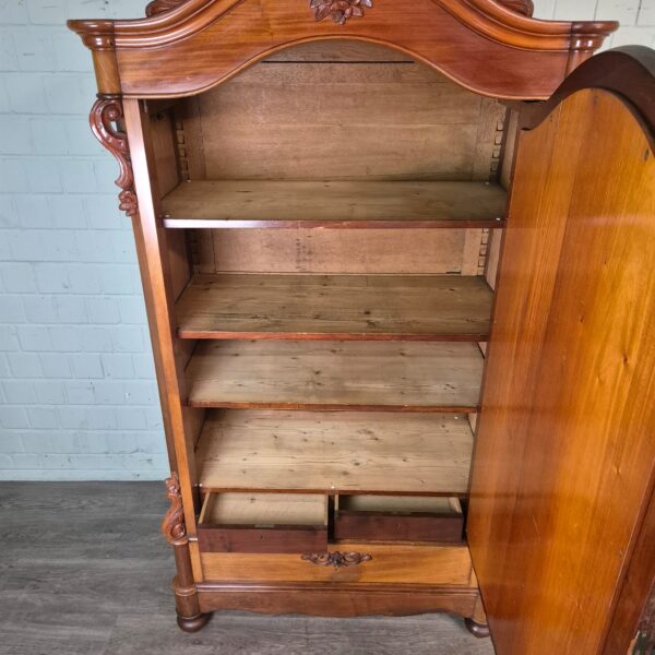 Spiegelkast Kast Biedermeier 1860 Mahonie - Afbeelding 18
