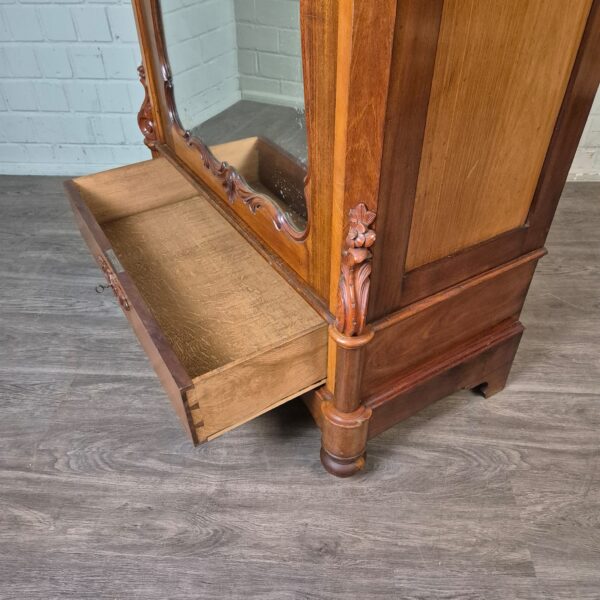 Spiegelkast Kast Biedermeier 1860 Mahonie - Afbeelding 22
