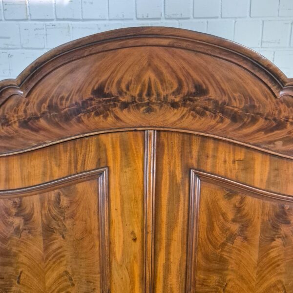 Kast Kledingkast Louis Philippe 1860 Mahonie - Afbeelding 4