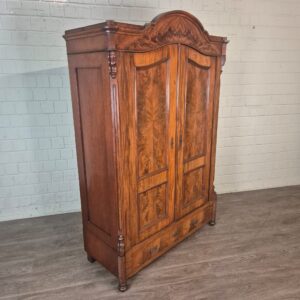 Kast Kledingkast Louis Philippe 1860 Mahonie