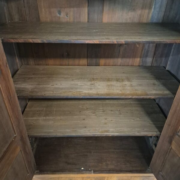 Kast Kledingkast Louis Philippe 1860 Mahonie - Afbeelding 13