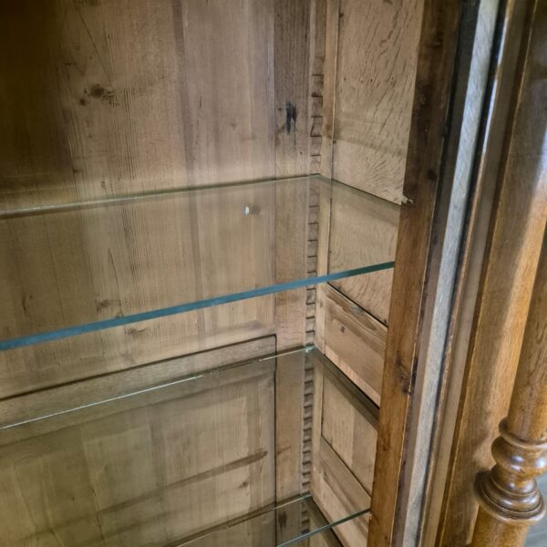 Vitrine Servieskast Gründerzeit 1880 Eiken - Afbeelding 15