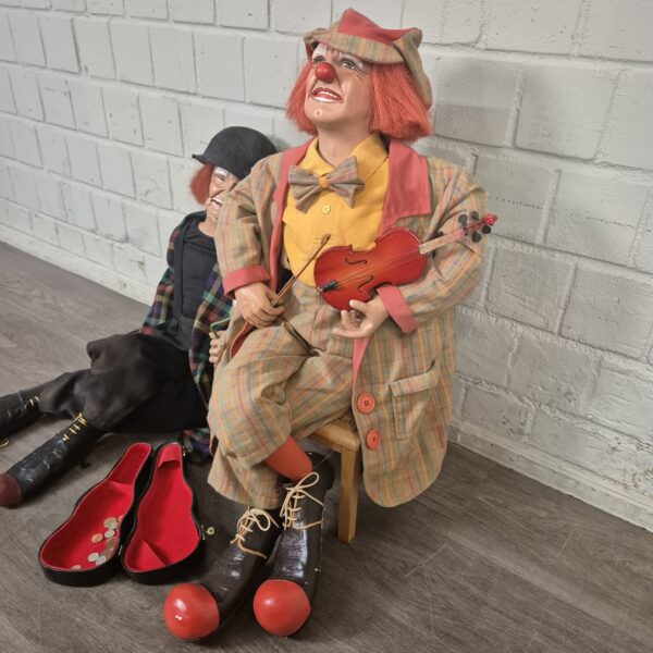 Decoratiepoppen Clowns 75 cm - Afbeelding 2