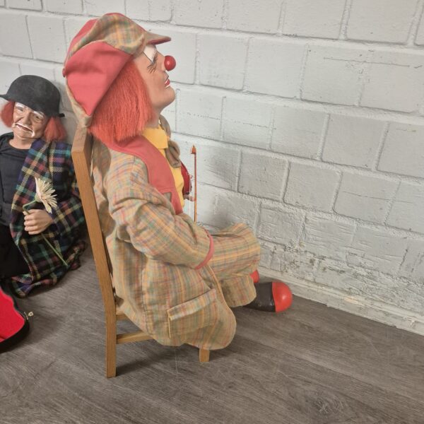 Decoratiepoppen Clowns 75 cm - Afbeelding 3