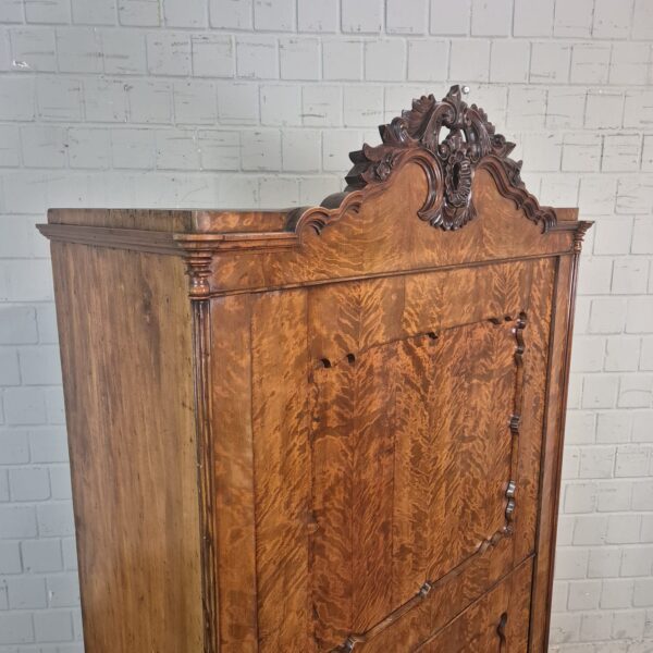 Kast Louis Philippe 1860 Berken - Afbeelding 3