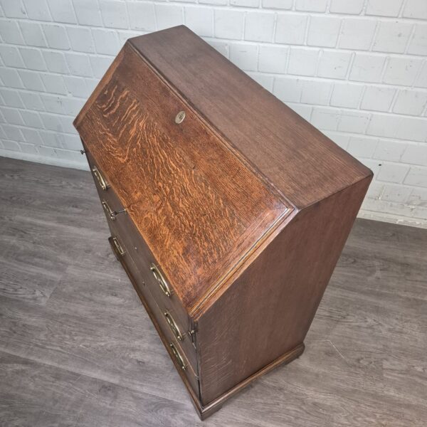 Secretaire Biedermeier 1820 Eiken - Afbeelding 3