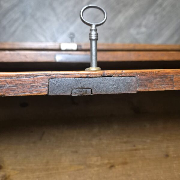 Secretaire Biedermeier 1820 Eiken - Afbeelding 11