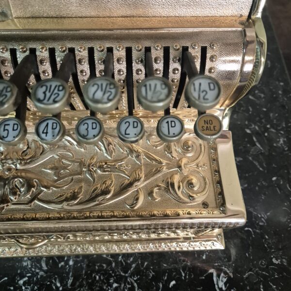Kassa National 1897 Koper Messing - Afbeelding 9