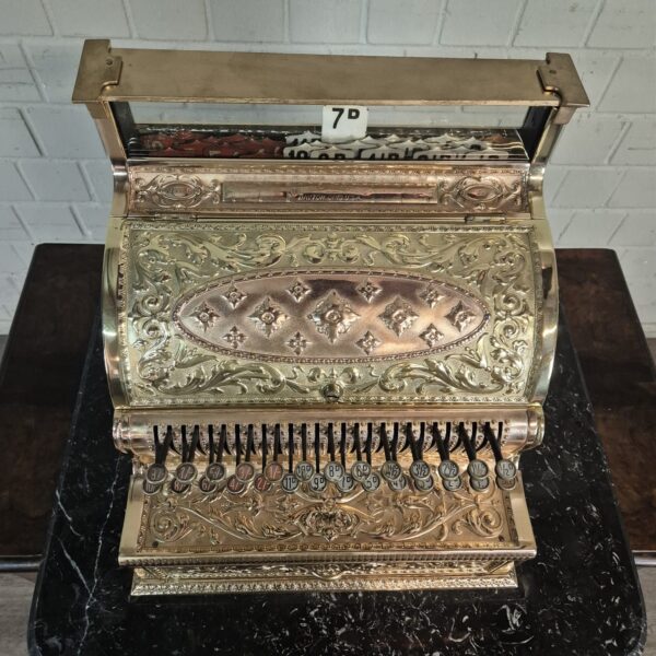 Kassa National 1897 Koper Messing - Afbeelding 4