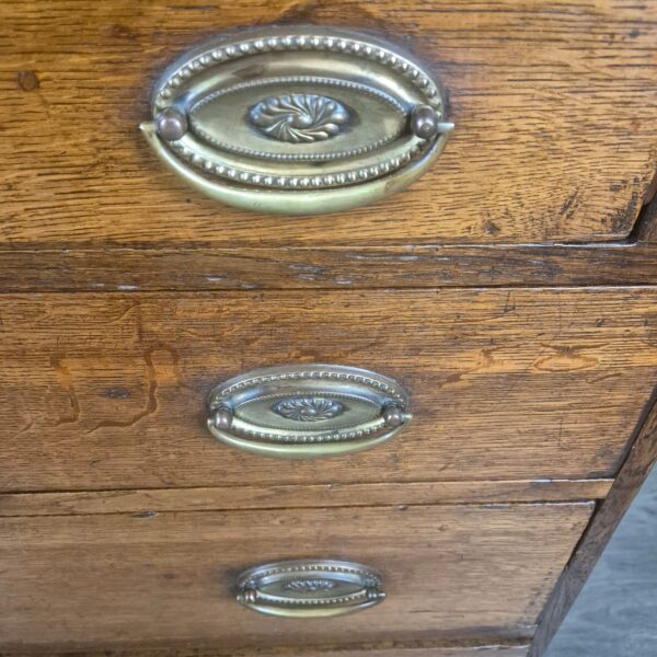 Secretaire Biedermeier 1820 Eiken - Afbeelding 6
