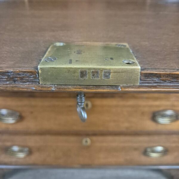 Secretaire Biedermeier 1820 Eiken - Afbeelding 9