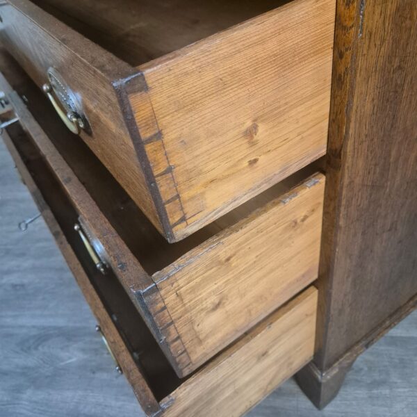 Secretaire Biedermeier 1820 Eiken - Afbeelding 15