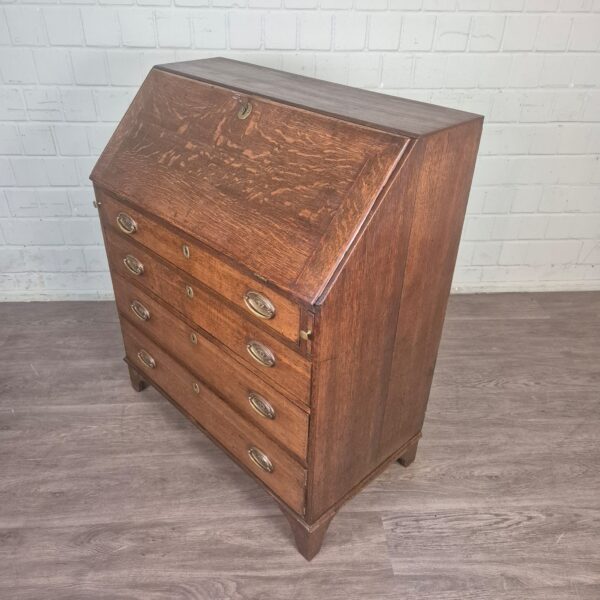 Secretaire Biedermeier 1820 Eiken - Afbeelding 3