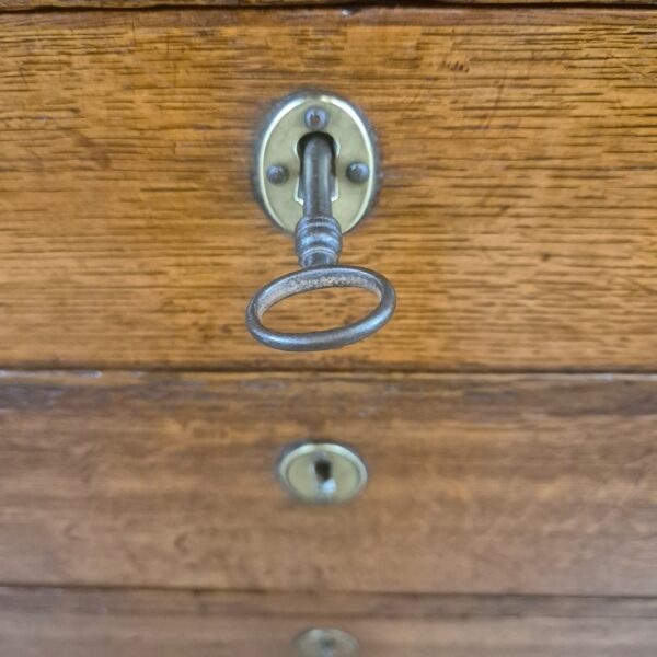 Secretaire Biedermeier 1820 Eiken - Afbeelding 5