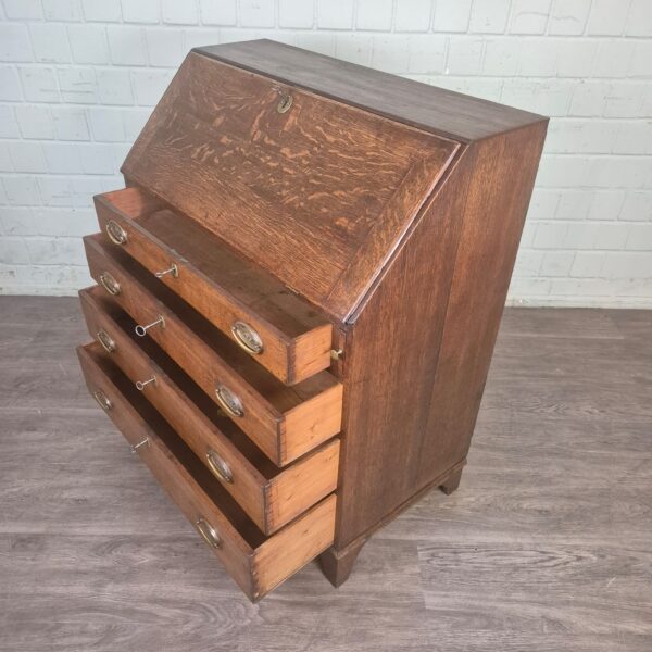 Secretaire Biedermeier 1820 Eiken - Afbeelding 14