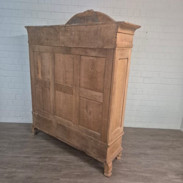 Kast Kledingkast Biedermeier 1800 Eiken - Afbeelding 21
