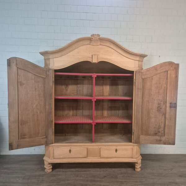 Kast Kledingkast Biedermeier 1800 Eiken - Afbeelding 15