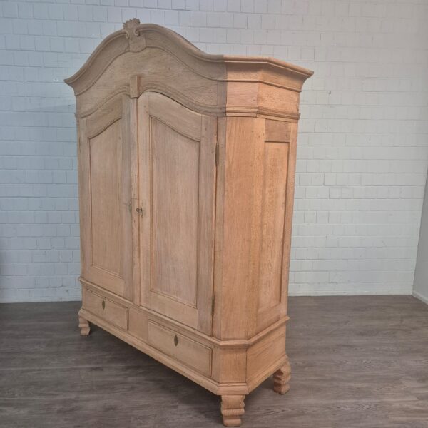 Kast Kledingkast Biedermeier 1800 Eiken - Afbeelding 3